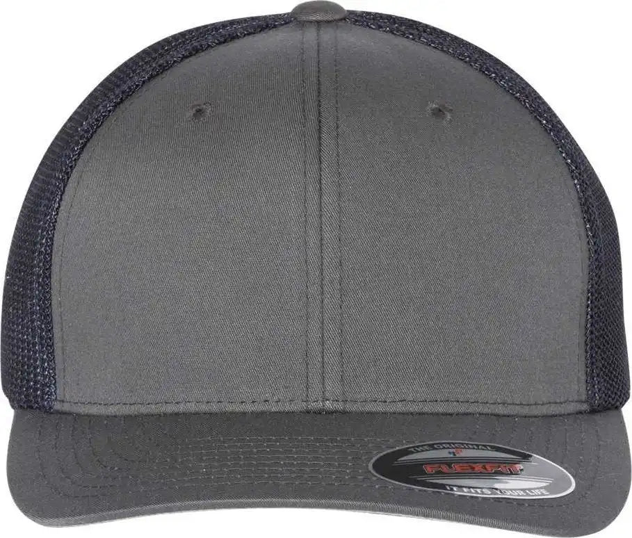 Flexfit 6511 Trucker Cap Charcoal Navy Dark Gray / 6 7/8’’ 7 1/2’’