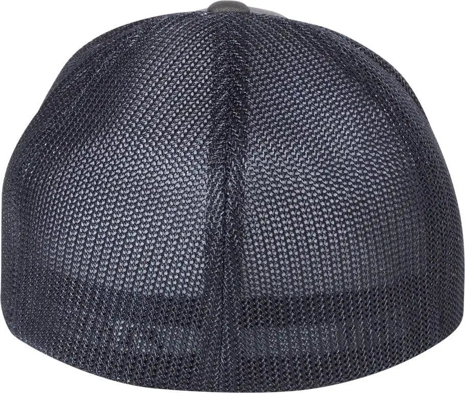 Flexfit 6511 Trucker Cap - Charcoal Navy - Dark Gray / one Size Fits Most