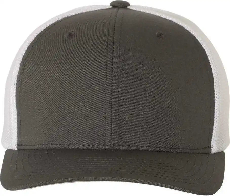Flexfit 6511 Trucker Cap Charcoal White Dark Gray / 6 7/8’’ 7 1/2’’