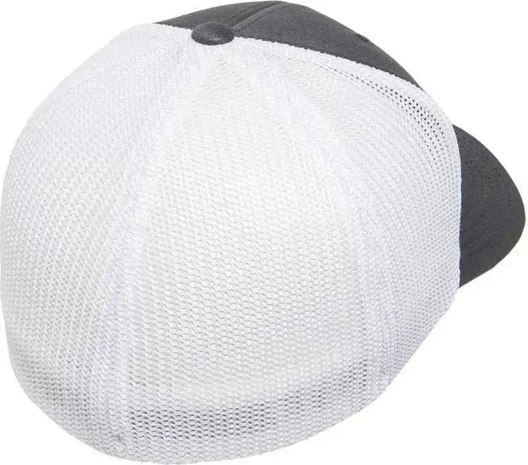 Flexfit 6511 Trucker Cap Charcoal White Dark Gray / 6 7/8’’ 7 1/2’’