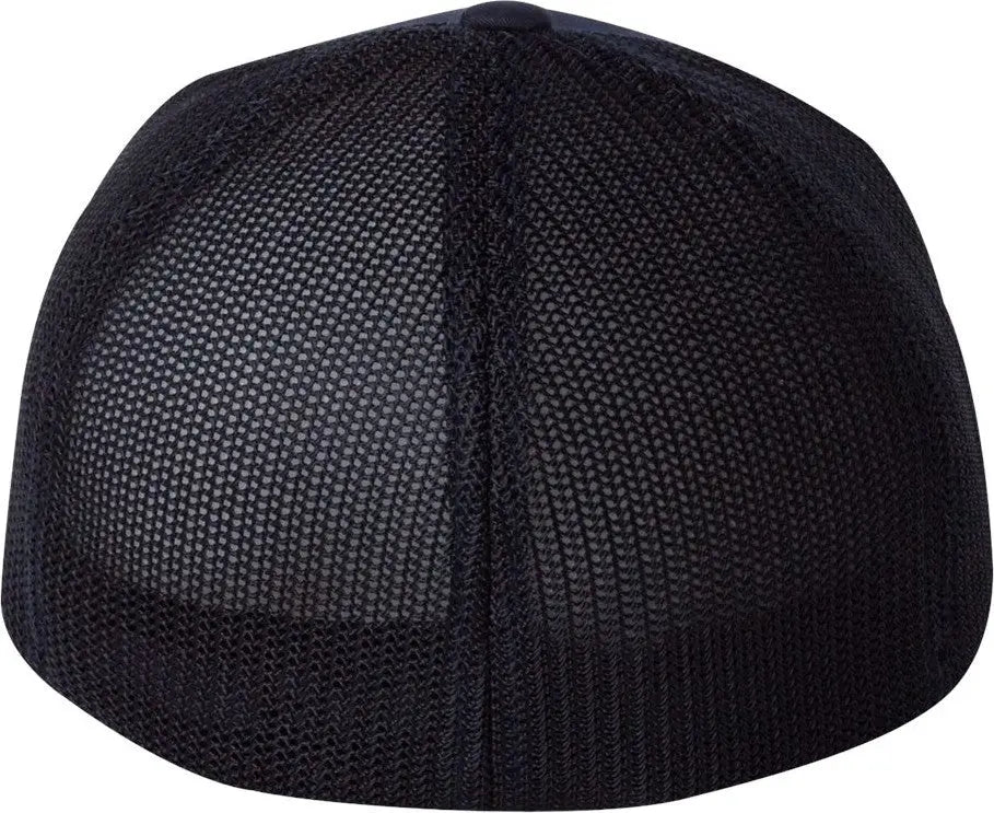 Flexfit 6511 Trucker Cap - Dark Navy - one Size Fits Most