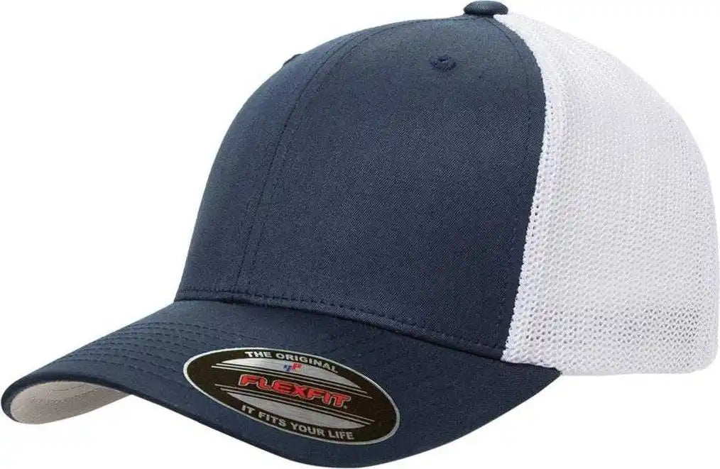 Flexfit 6511 Trucker Cap - Navy White - 6 7/8’’ - 7 1/2’’