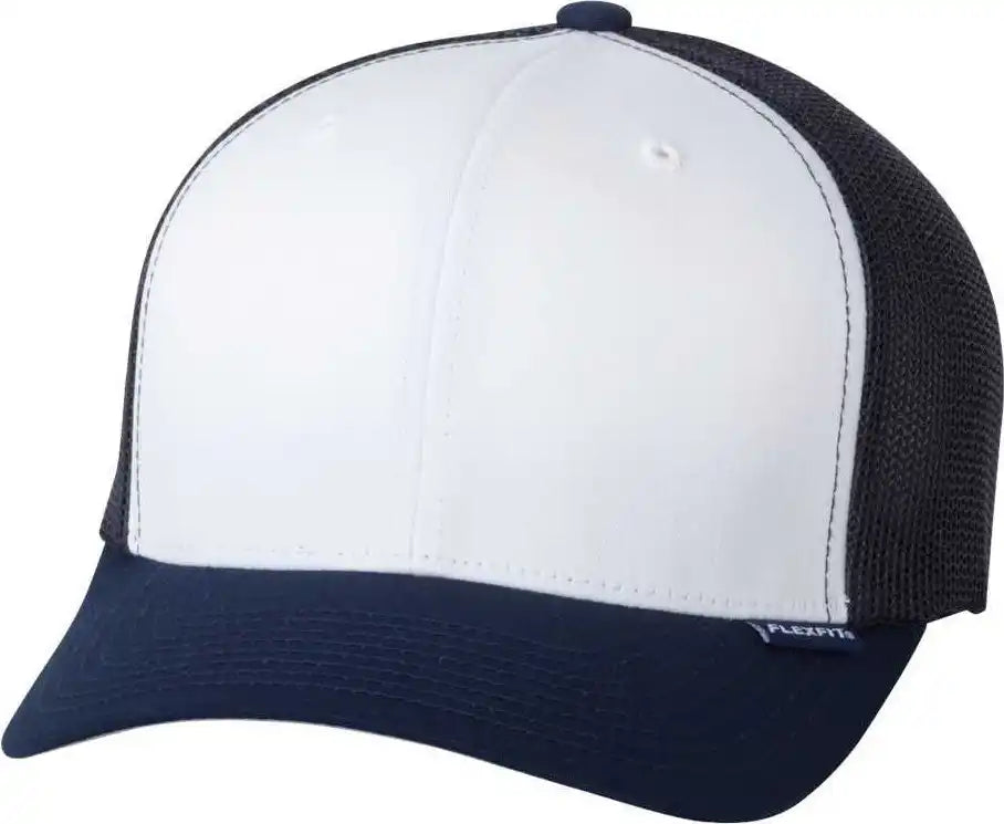 Flexfit 6511 Trucker Cap Navy White / 6 7/8’’ 7 1/2’’