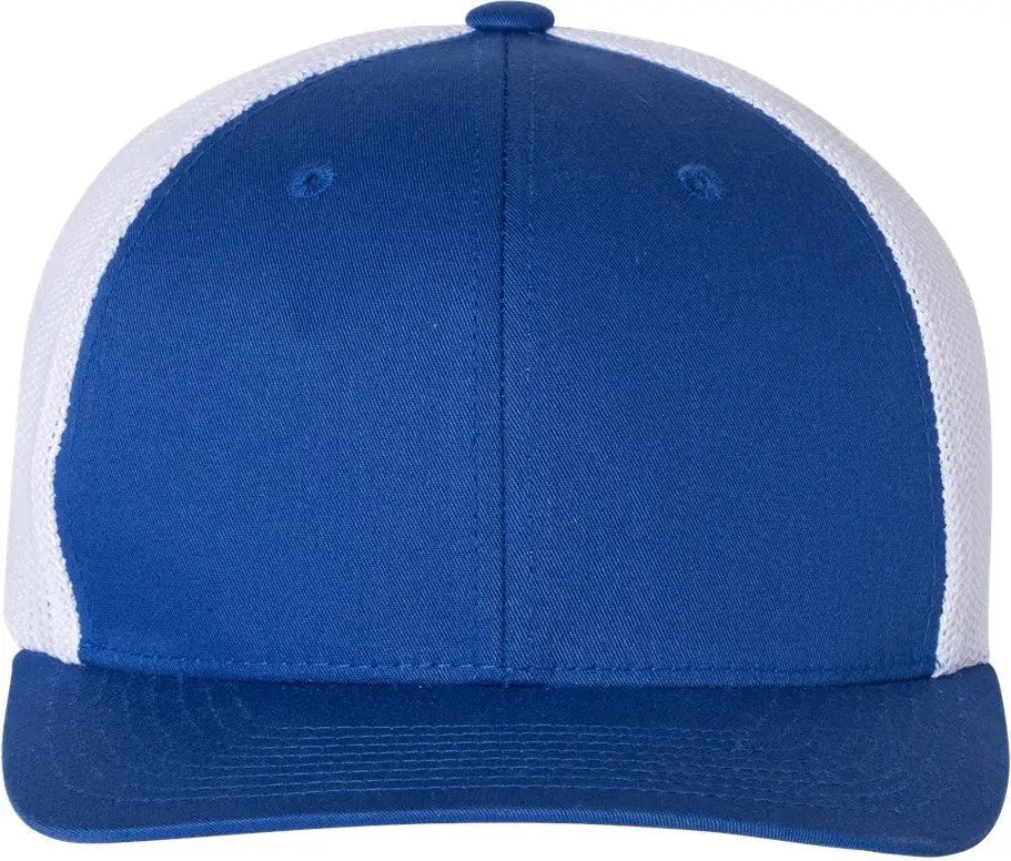 Flexfit 6511 Trucker Cap - Royal White