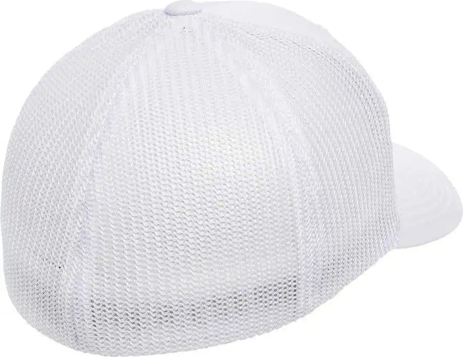 Flexfit 6511 Trucker Cap White / 6 7/8’’ 7 1/2’’