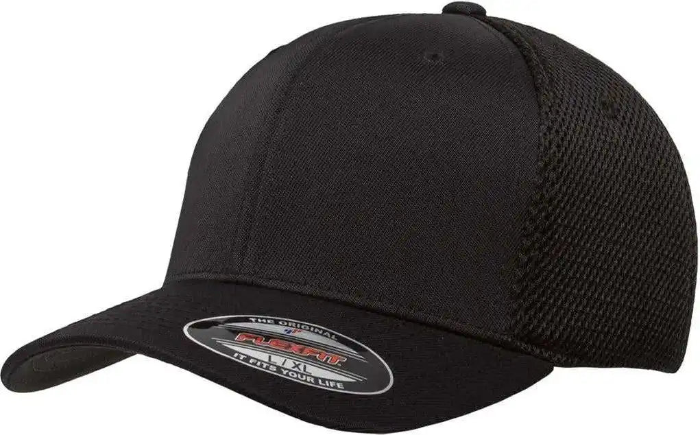 Flexfit 6533 Ultrafiber Mesh Cap - Black - 6 3/4’’ - 7 1/4’’