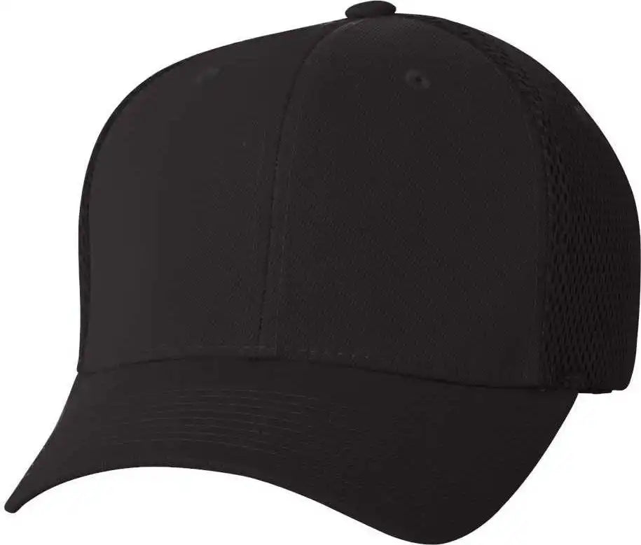 Flexfit 6533 Ultrafiber Mesh Cap Black