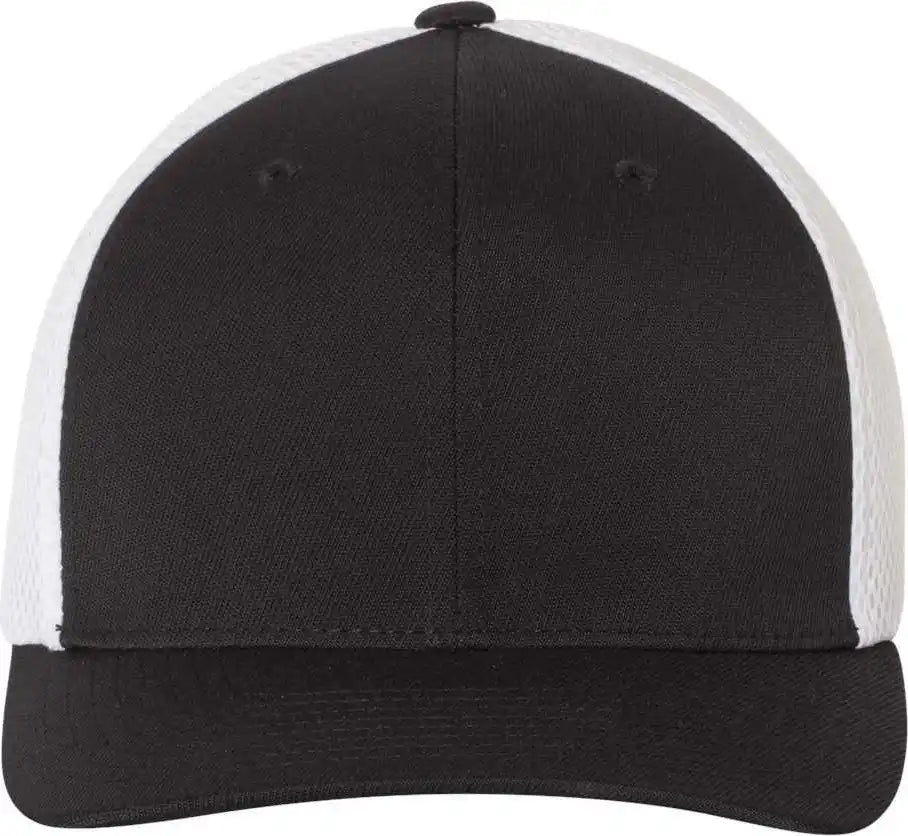 Flexfit 6533 Ultrafiber Mesh Cap Black White