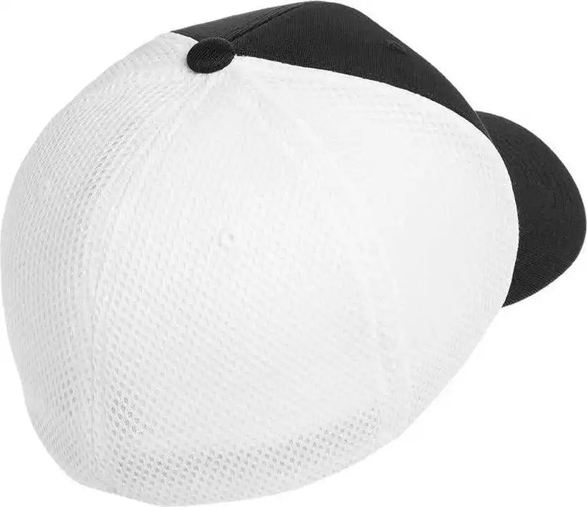 Flexfit 6533 Ultrafiber Mesh Cap - Black White - 6 3/4’’ - 7 1/4’’