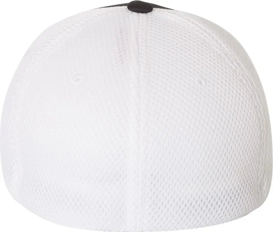 Flexfit 6533 Ultrafiber Mesh Cap - Black White