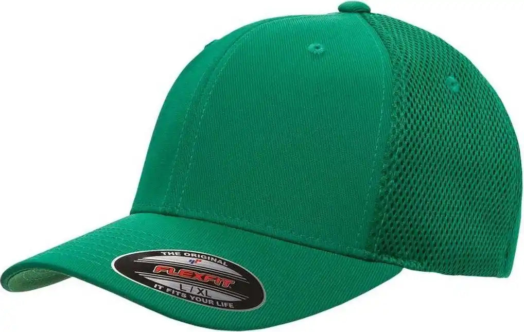 Flexfit 6533 Ultrafiber Mesh Cap - Green - 6 3/4’’ - 7 1/4’’