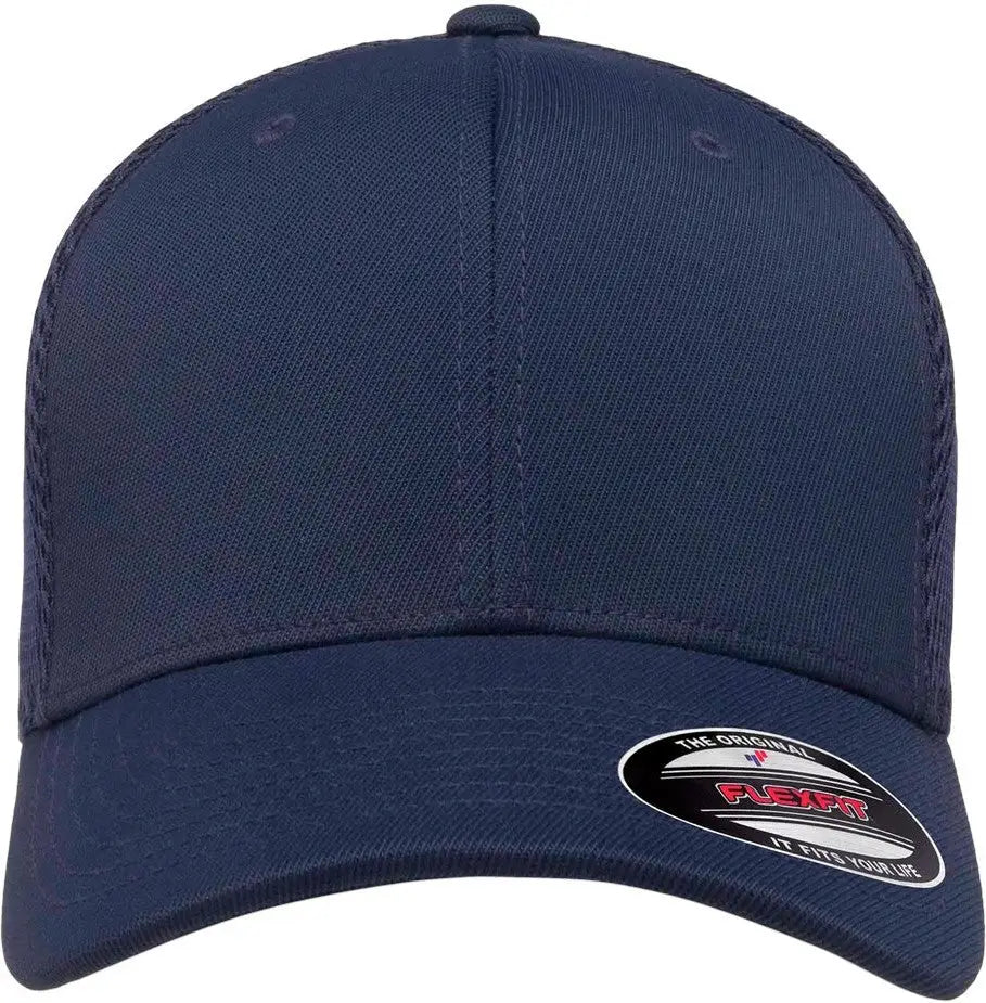 Flexfit 6533 Ultrafiber Mesh Cap - Navy - S/m