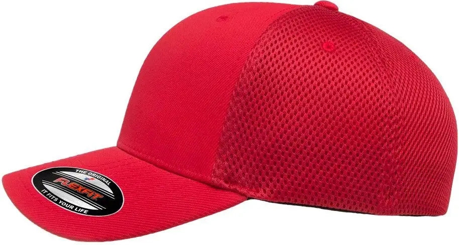 Flexfit 6533 Ultrafiber Mesh Cap - Red
