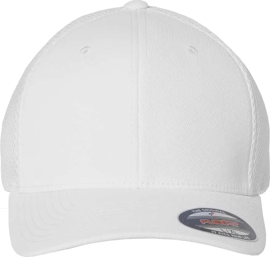 Flexfit 6533 Ultrafiber Mesh Cap - White - S/m