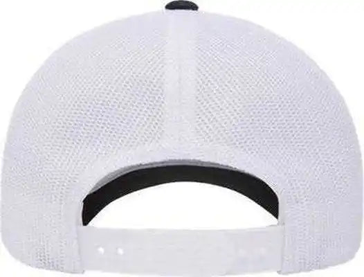 Flexfit 6601 Elite Cap Black White / one Size Fits Most