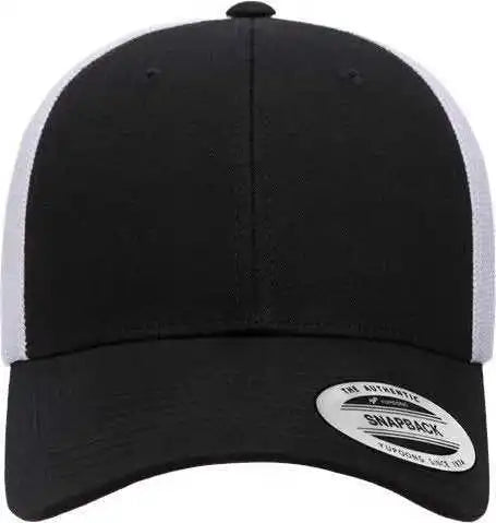 Flexfit 6601 Elite Cap Black White / one Size Fits Most
