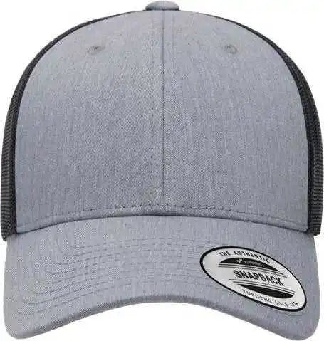 Flexfit 6601 Elite Cap - Heather Black - one Size Fits Most