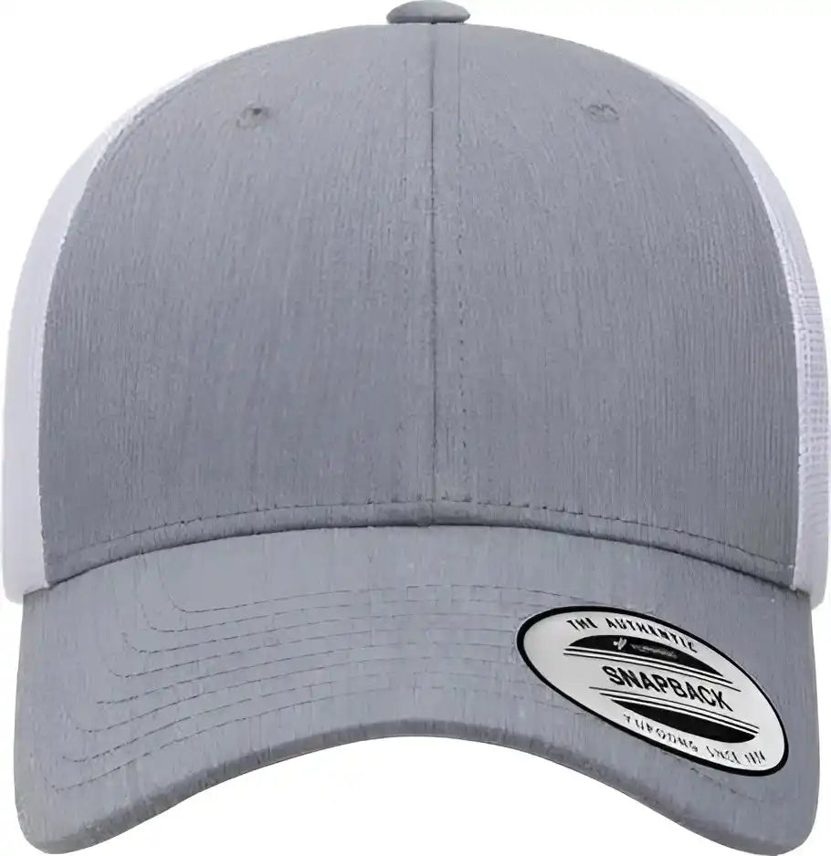 Flexfit 6601 Elite Cap Heather White / one Size Fits Most