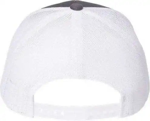 Flexfit 6606r Sustainable Retro Trucker Cap Charcoal White Dark Gray / one Size Fits Most