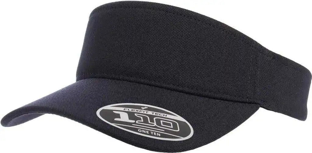 Flexfit 8110 110 Comfort Fit Visor Black / 6 7/8’’ 7 1/2’’