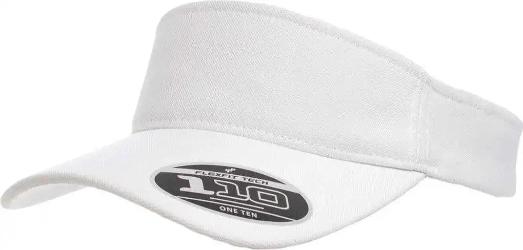 Flexfit 8110 110 Comfort Fit Visor White / 6 7/8’’ 7 1/2’’