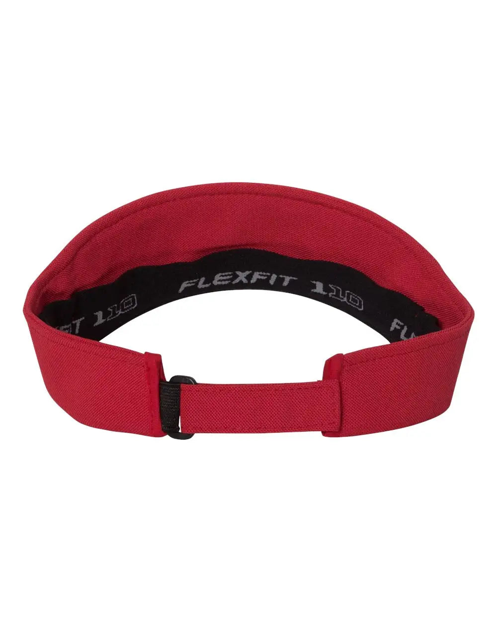 Flexfit 8110 110® Visor - Red - one Size Fits Most
