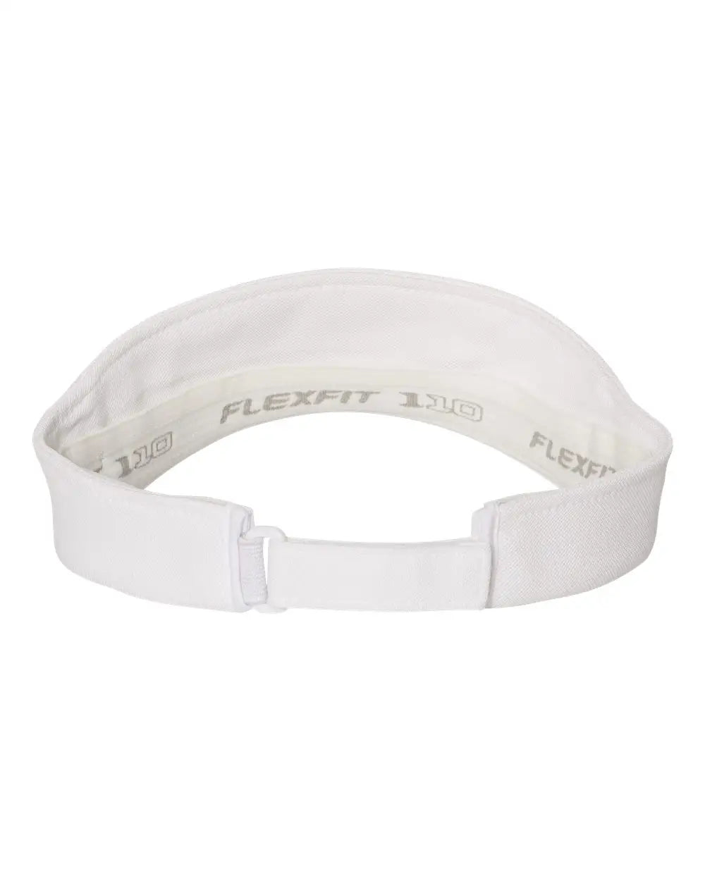 Flexfit 8110 110® Visor - White - one Size Fits Most