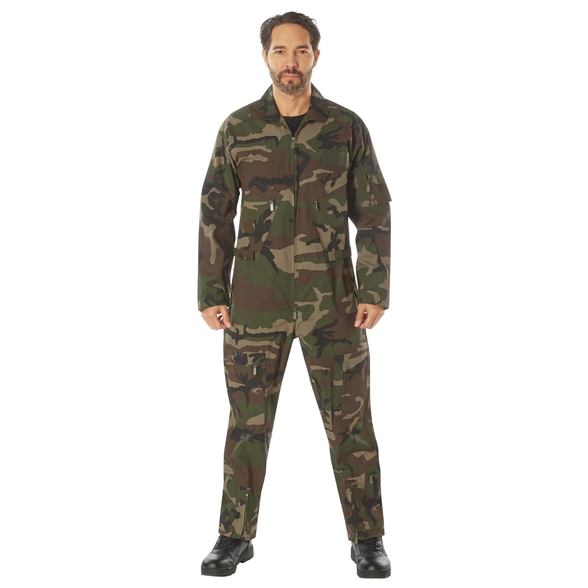 Flightsuit - Woodland Camo / s