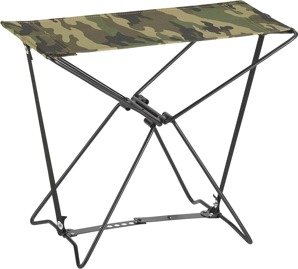 Folding Camp Stool - Woodland Camo