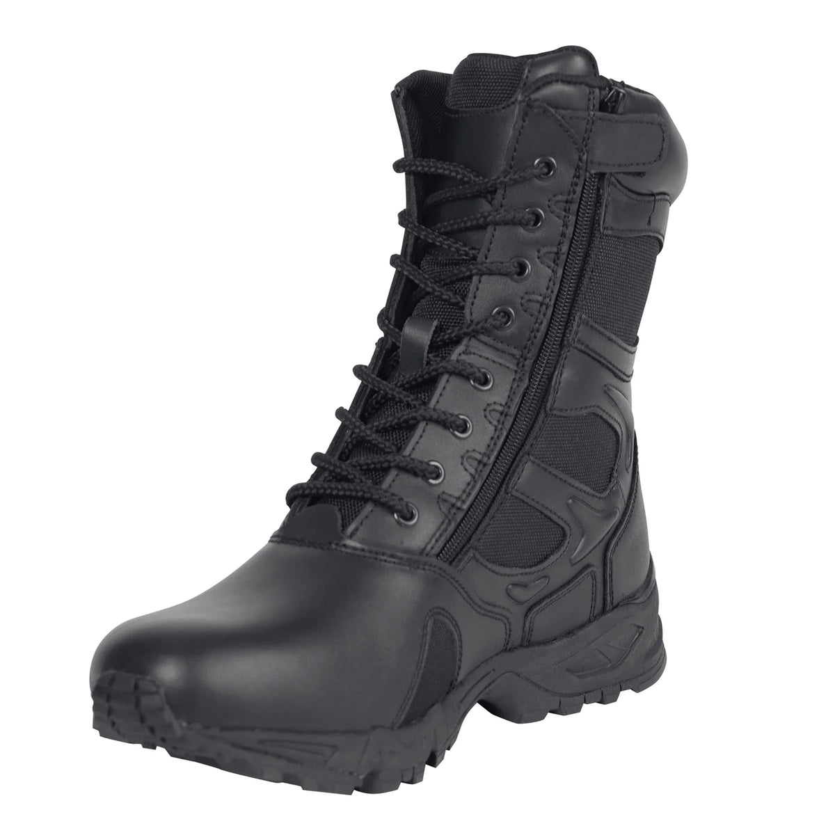 Forced Entry Deployment Boot with Side Zipper - 8 Inch