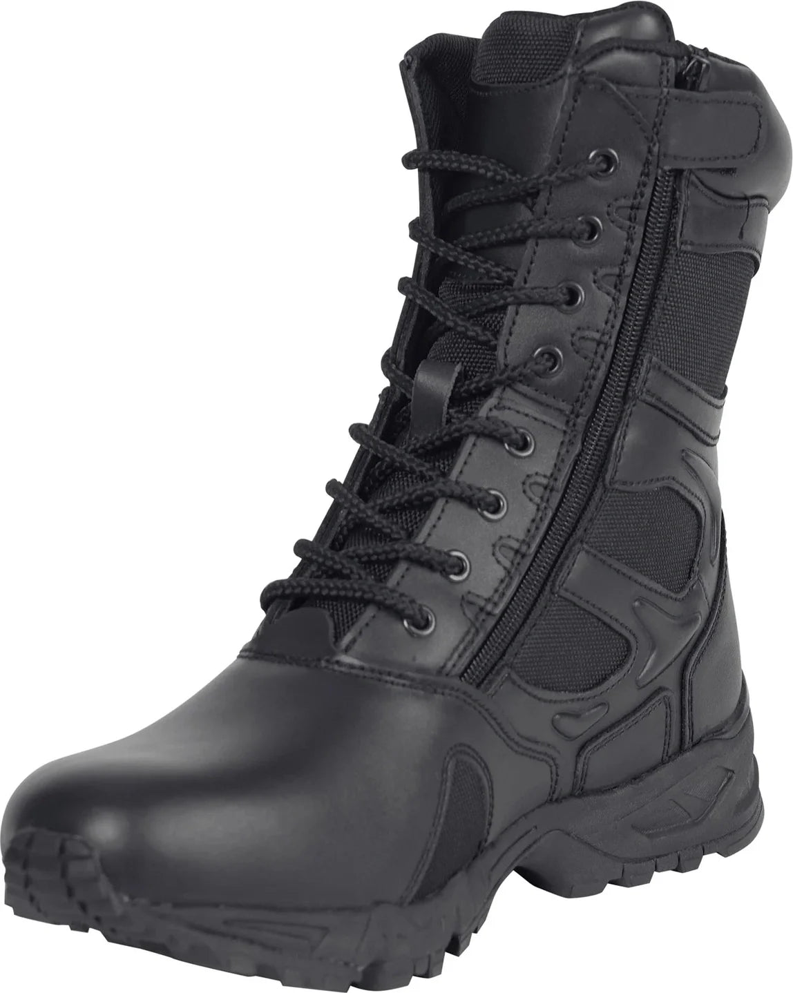 Forced Entry Deployment Boot with Side Zipper - 8 Inch
