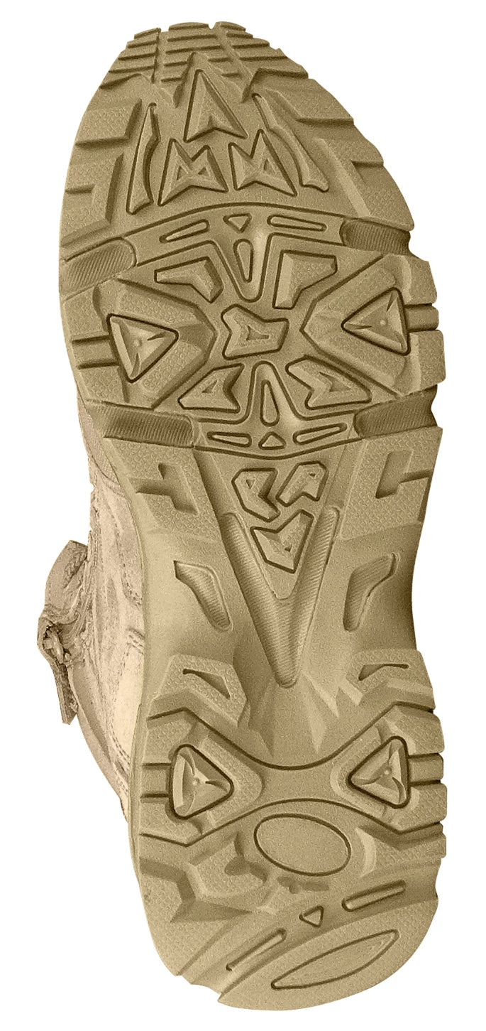 Forced Entry Deployment Boots with Side Zipper - 8 Inch