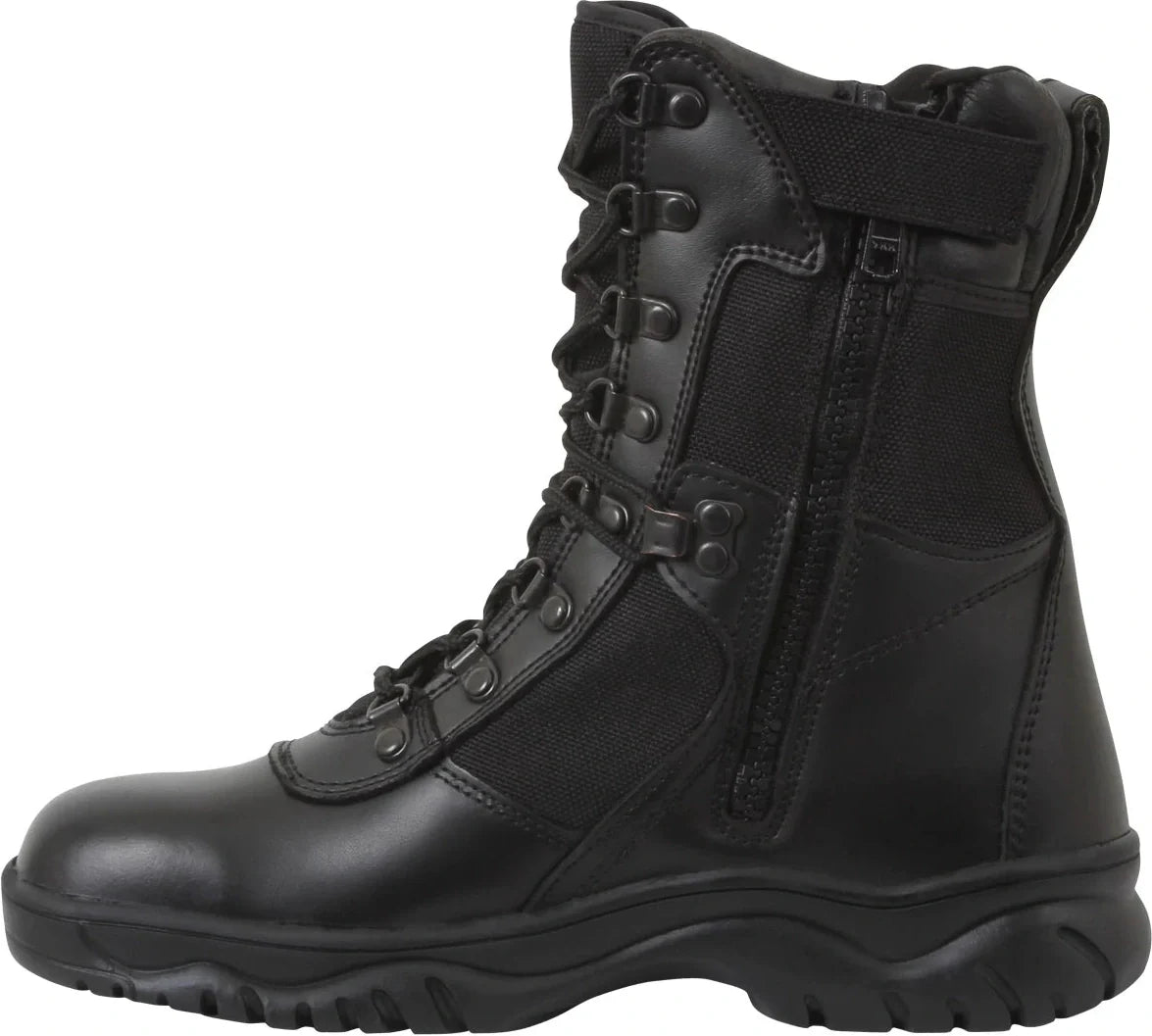 Forced Entry Tactical Boot with Side Zipper - 8 Inch
