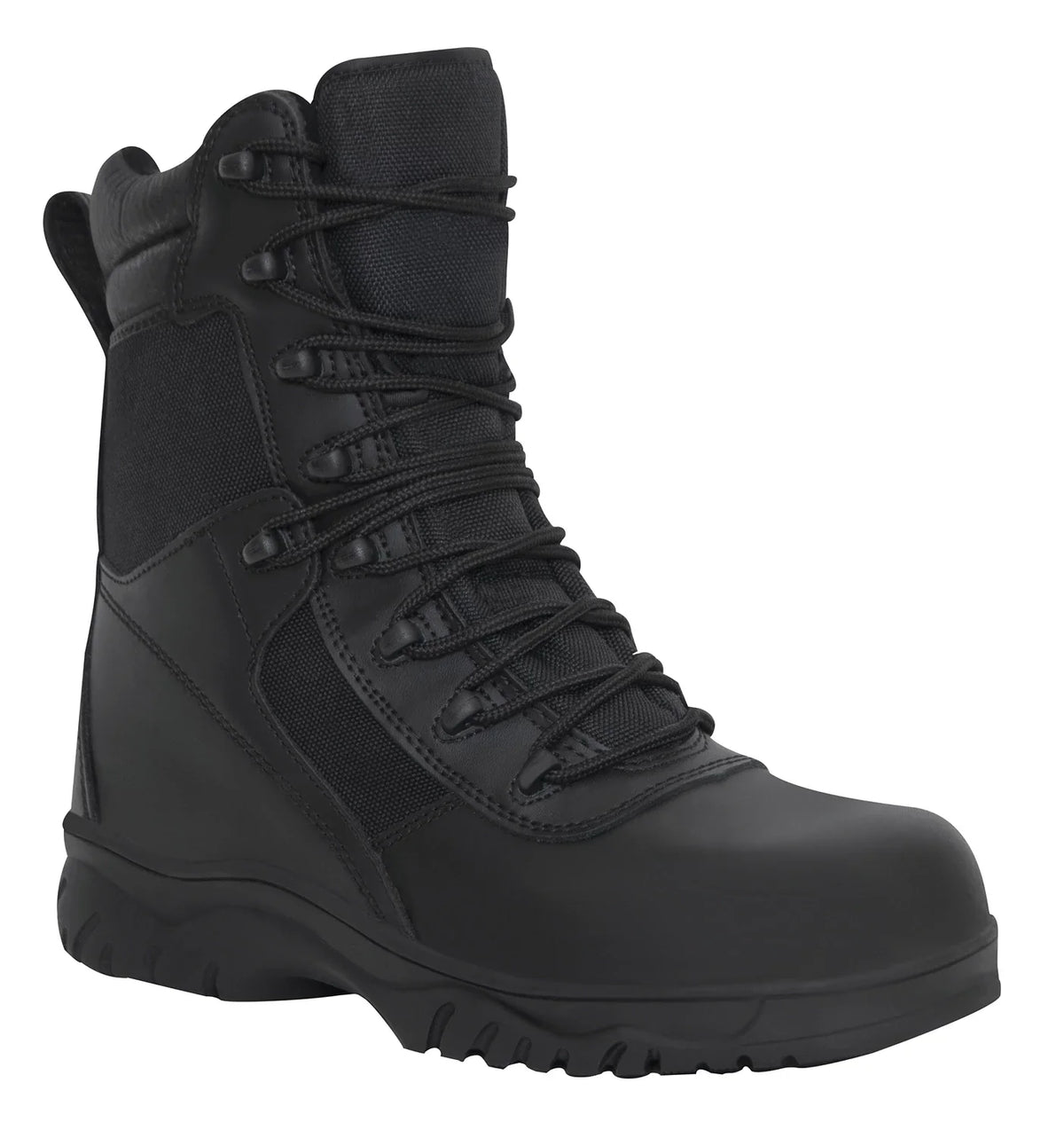 Forced Entry Tactical Boot with Side Zipper & Composite Toe - 8 Inch