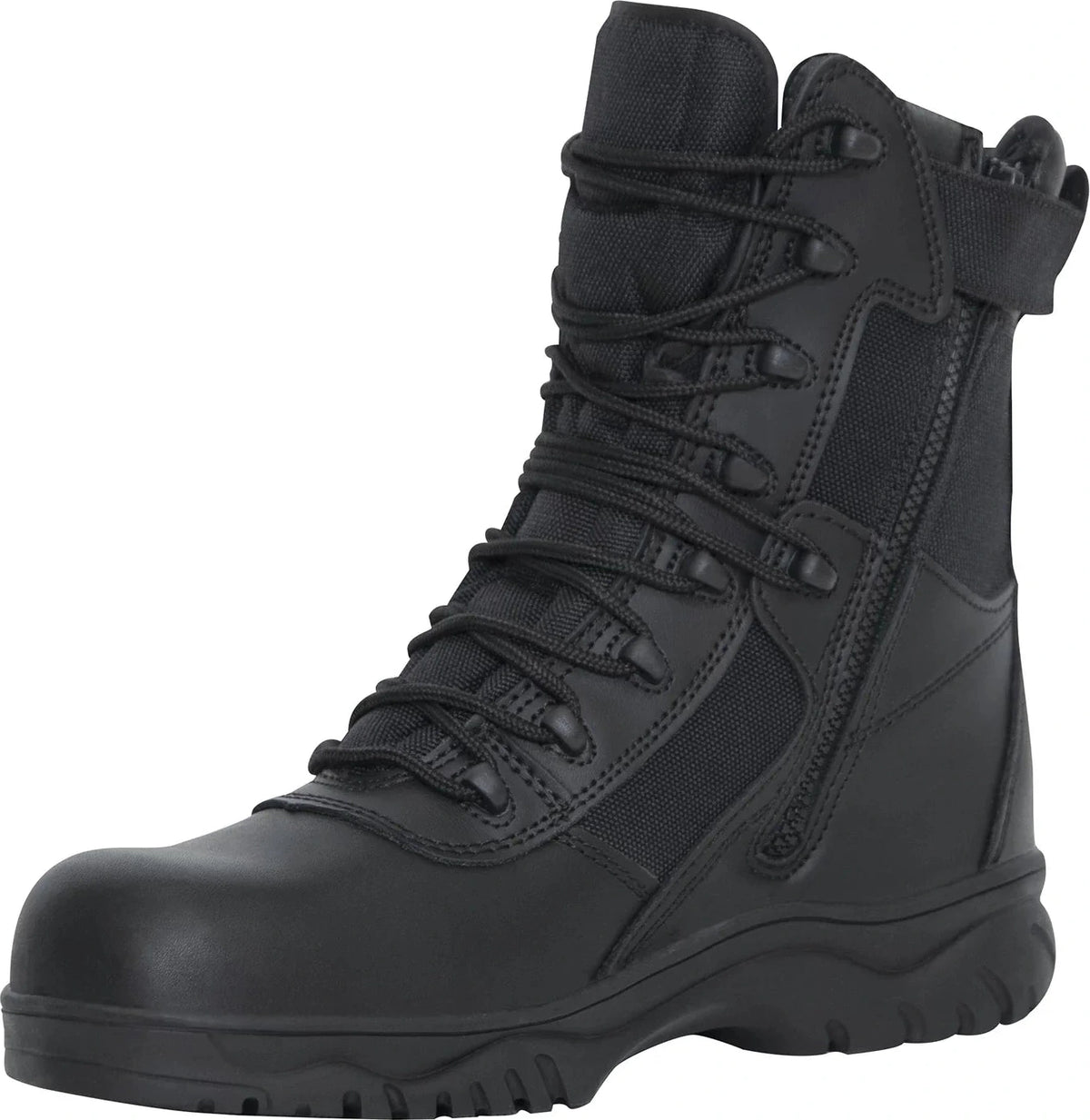Forced Entry Tactical Boot with Side Zipper & Composite Toe - 8 Inch