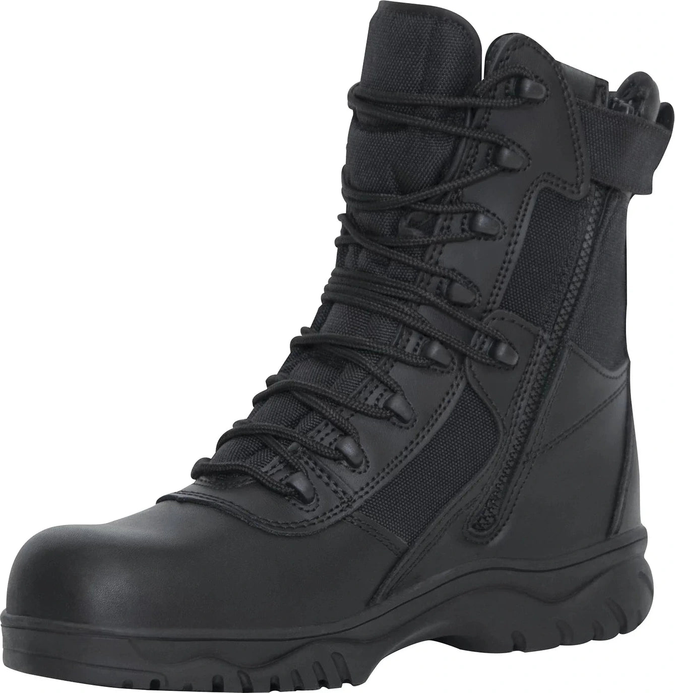Forced Entry Tactical Boot with Side Zipper & Composite Toe - 8 Inch