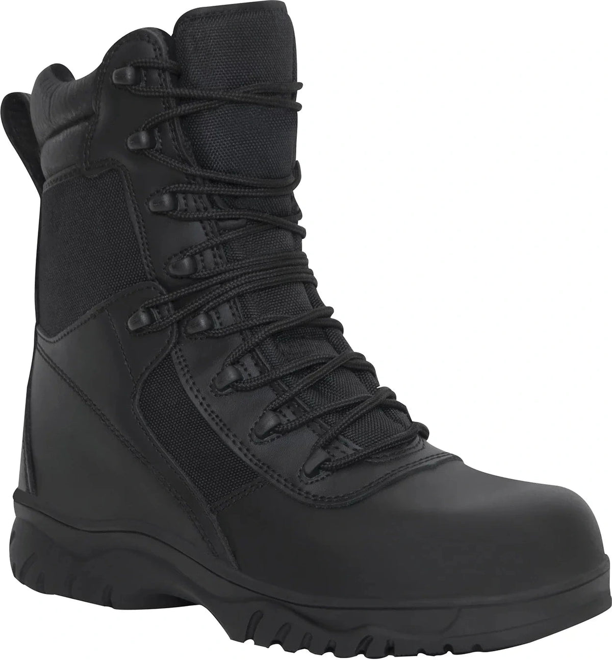 Forced Entry Tactical Boot with Side Zipper & Composite Toe - 8 Inch