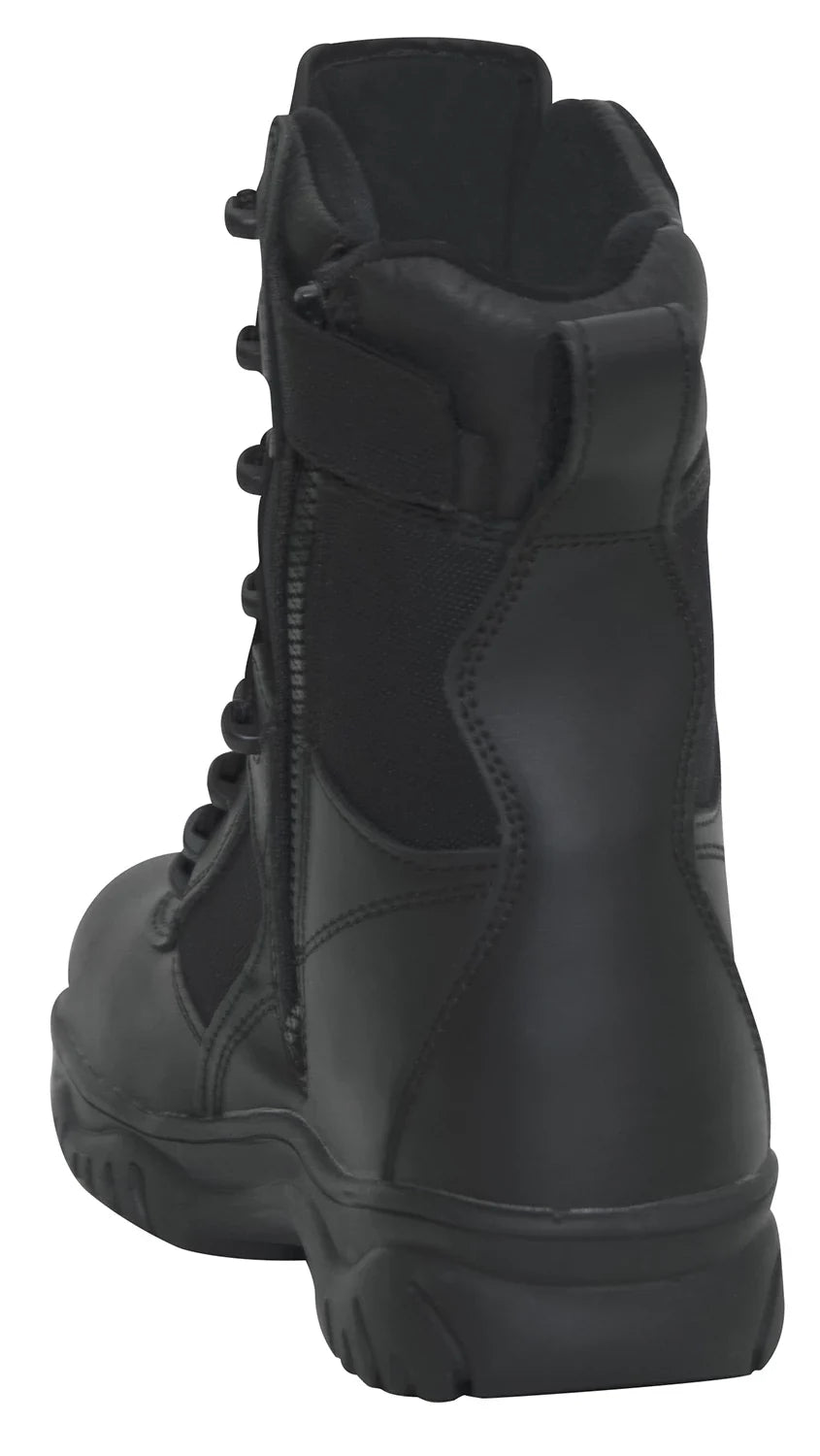 Forced Entry Tactical Boot with Side Zipper & Composite Toe - 8 Inch