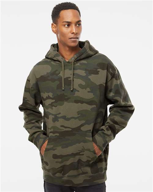 Forest Camo Heavyweight Hooded Sweatshirt - IND4000