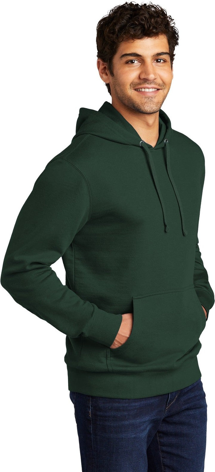 Forest Green District V.I.T. Fleece Hoodie DT6100