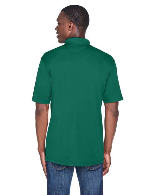Forest Green Men&#39;s Cool &amp; Dry Sport Performance Interlock Polo - 8425