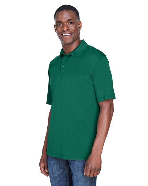 Forest Green Men&#39;s Cool &amp; Dry Sport Performance Interlock Polo - 8425