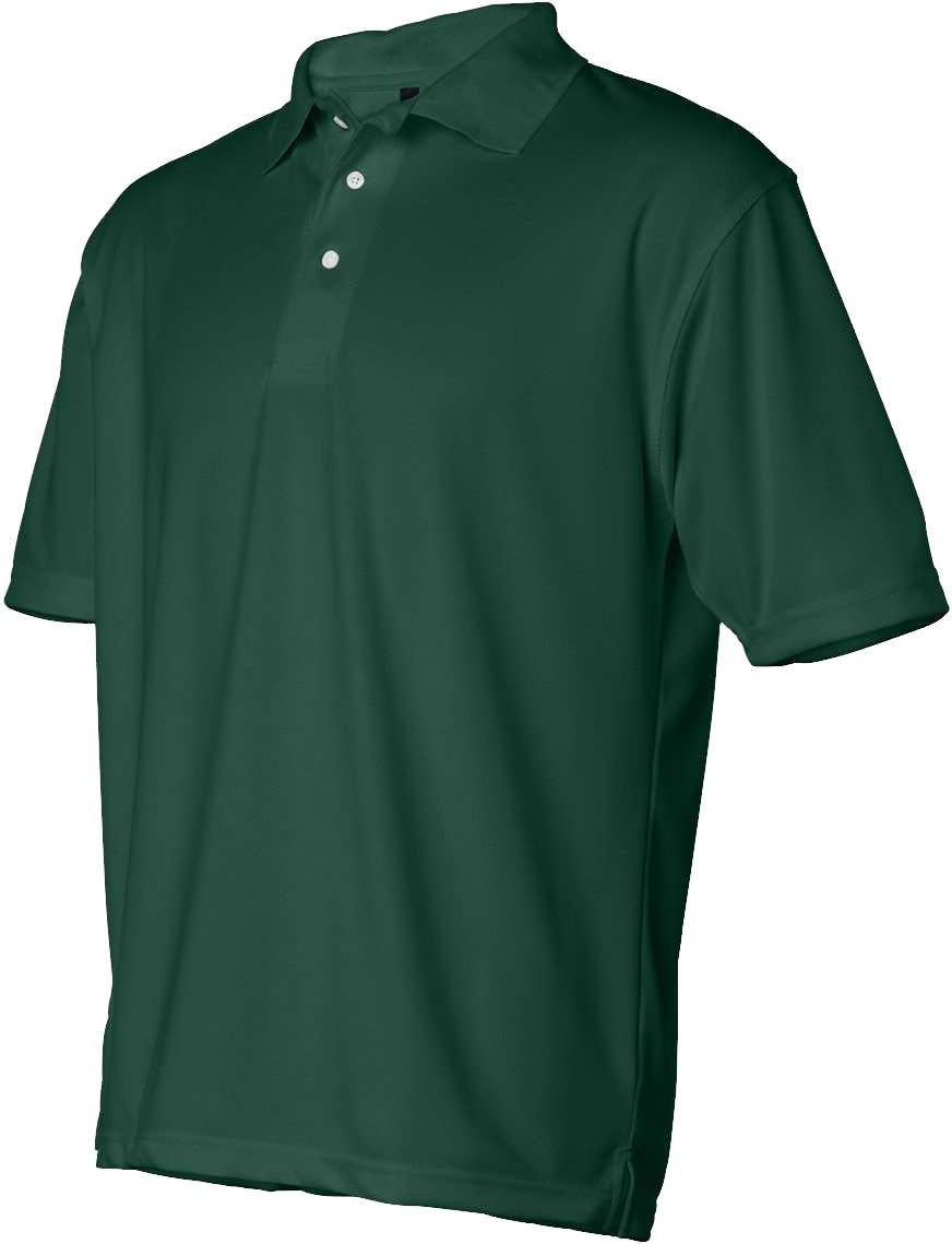Forest Green Moisture Free Mesh Polo - 0469