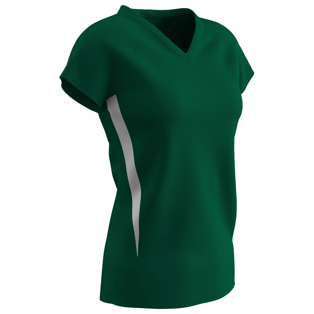 FOREST GREEN, WHITE Spike Ladies Jersey
