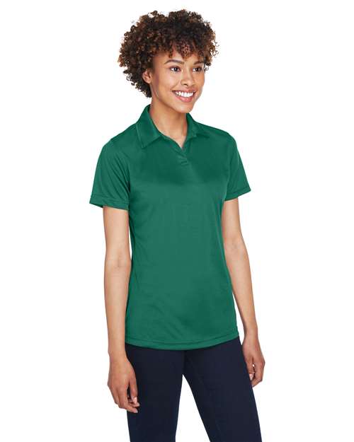 Forest Green Women&#39;s Cool &amp; Dry Sport Performance Interlock Polo - 8425L