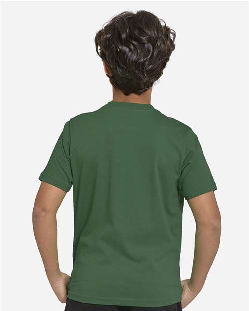 Forest Green Youth Epic Cotton T-Shirt - T1000B