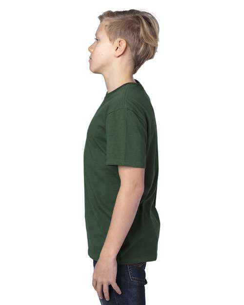 Forest Green Youth Ultimate CVC T-Shirt - 600A