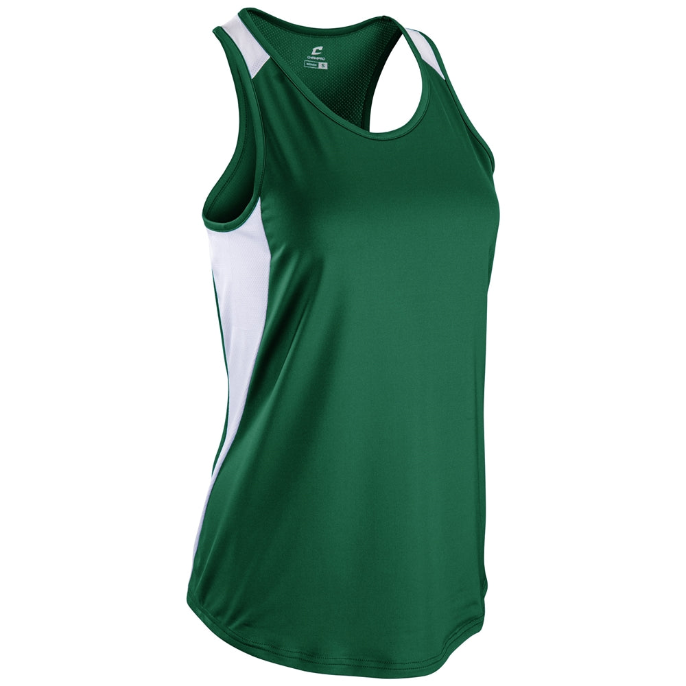 FOREST GREEN,WHITE Speed Singlet
