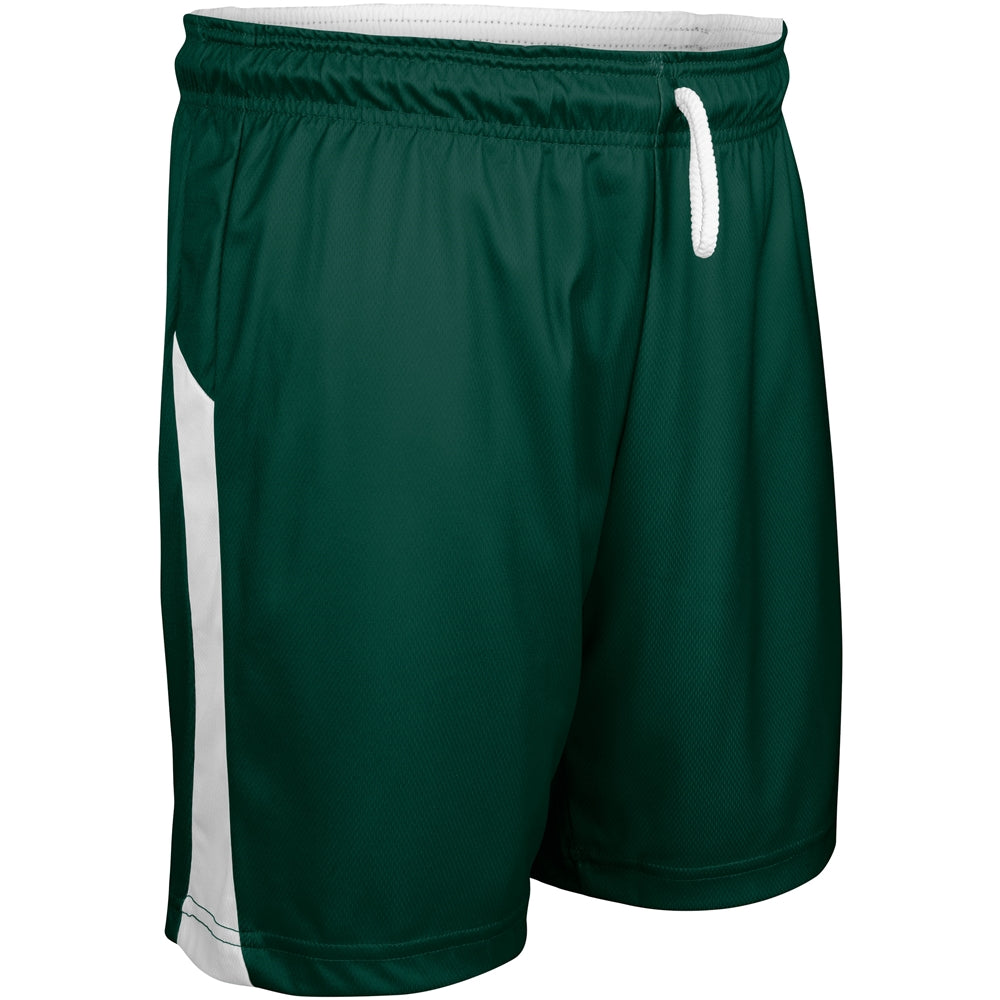 FOREST GREEN,WHITE Swish Basketball Shorts