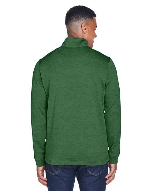 Forest Heather Men's Newbury Mélange Fleece Quarter-Zip Pullover - DG798